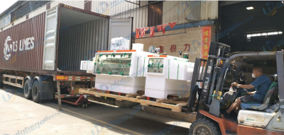 印度客戶定制金屬蝕刻機(jī)裝柜出貨！